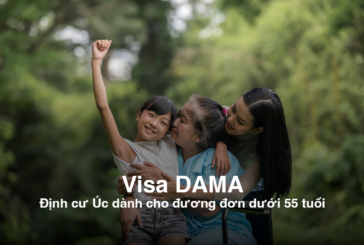 DAMA – Định cư Úc cho đương đơn trên 45 tuổi